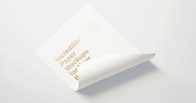 Load image into Gallery viewer, Free Professional Paper Branding Mockup