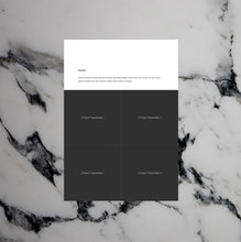 Load image into Gallery viewer, Free Minimal B&W Resume Template in Illustrator (AI) Format
