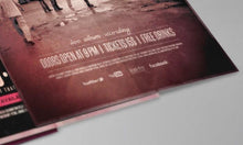 Load image into Gallery viewer, Free Flyer and Poster Top Side View (Mockup)
