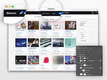Load image into Gallery viewer, Free Safari Web Browser Photoshop Mockup Set