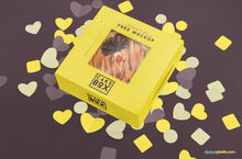 Load image into Gallery viewer, Free Lovely Cake Box Mockup