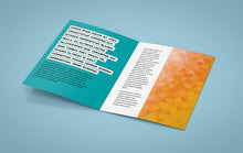 Load image into Gallery viewer, Free Leaflet Mockup A5 Bi-Fold Mockup Set 6 Views