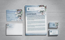 Load image into Gallery viewer, Free Winter Stationery Set with Paper Letter and Envelope 5 Views