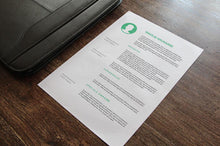 Load image into Gallery viewer, Free A4 Paper Mockup with Leather Case and Smart Phone