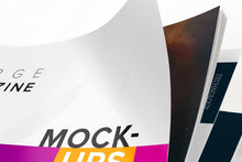 Load image into Gallery viewer, Free Large Magazine Cover Close Up View (Mockup)