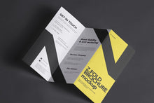 Load image into Gallery viewer, Free Z-Fold Psd Brochure Mockup PSD

