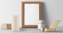 Load image into Gallery viewer, Free Psd Wood Frame Mockup
