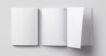 Load image into Gallery viewer, Free Open Overhead Magazine Mockup Psd Design
