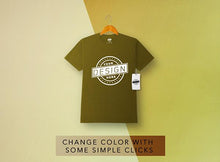 Load image into Gallery viewer, Free Flat T-Shirt Mockup
