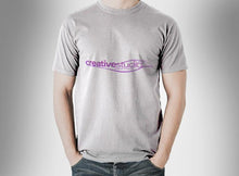Load image into Gallery viewer, Free T-Shirt Mockup on a White Male
