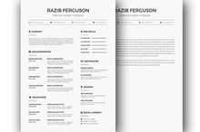 Load image into Gallery viewer, Free Clean CV Resume Template for Microsoft Word, Illustrator (AI) and Photoshop (PSD) Formats
