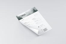 Load image into Gallery viewer, Free Minimalistic And Clean Resume Template
