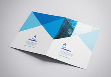 Load image into Gallery viewer, Free Collection of 4 x A4 Bifold Brochure Mockups
