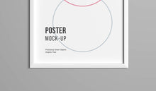 Load image into Gallery viewer, Free Minimal Poster Frame Mockup

