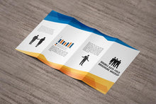 Load image into Gallery viewer, Free Double GateFold Brochure Mockup
