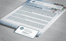Load image into Gallery viewer, Free Winter Stationery Set with Paper Letter and Envelope 5 Views
