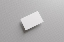 Load image into Gallery viewer, Free Modern Stylish Business Card Mockup on a Black Background
