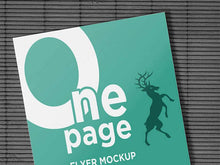 Load image into Gallery viewer, Free One Page Flyer Mockup
