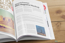 Load image into Gallery viewer, Free US Letter Size Catalog Mockup
