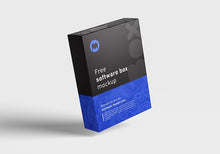 Load image into Gallery viewer, Free Software Packging Box Mockup Multiple Angles and Views
