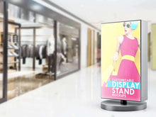 Load image into Gallery viewer, Free Stand Display Sign Mockup
