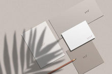 Load image into Gallery viewer, Free Stationary and Leafler Mockup
