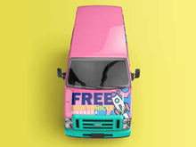 Load image into Gallery viewer, Free Van Vehicle Advertisement Mockups

