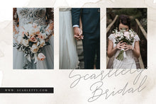 Load image into Gallery viewer, Free White Angelica Signature Script
