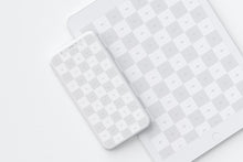 Load image into Gallery viewer, Free Clay and White iPhone X and iPad (Mockup)
