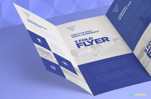 Load image into Gallery viewer, Free Tri-Fold Brochure Mockups
