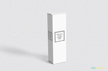 Load image into Gallery viewer, Free Vertical Box Mockup Cardboard
